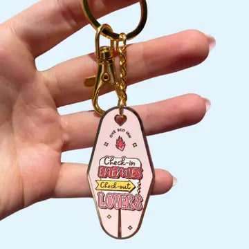 Motel Keychain