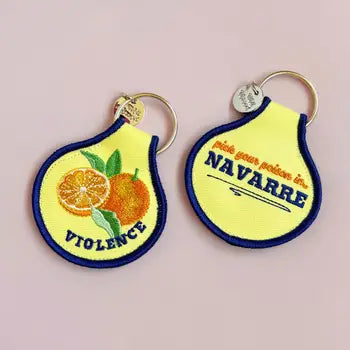 Embroidered Keychain