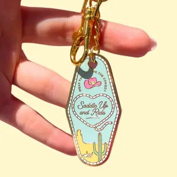 Motel Keychain