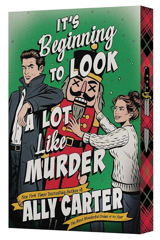 It’s Beginning to Look a Lot Like Murder: A Novel – A Christmas Mystery-Romance of Childhood Enemies-to-Lovers (A Kiss Merry Kill Novel, 2) cover image