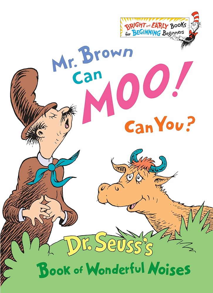 Mr. Brown Can Moo! Can You? (Bright & Early Books) cover image