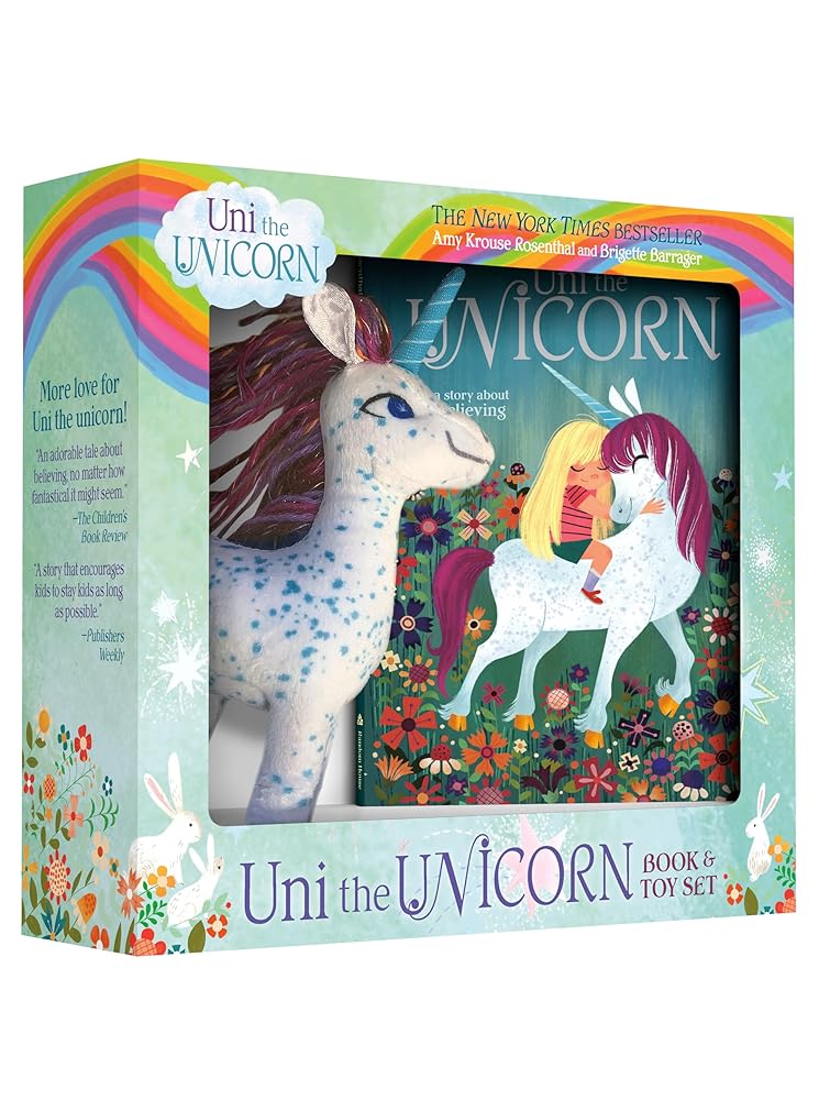 Uni the Unicorn Book and Toy Set cover image