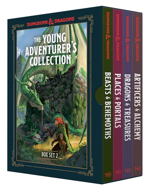 The Young Adventurer's Collection Box Set 2 (Dungeons & Dragons 4-Book Boxed Set): Beasts & Behemoths, Dragons & Treasures, Places & Portals, ... & Dragons Young Adventurer's Guides) cover image
