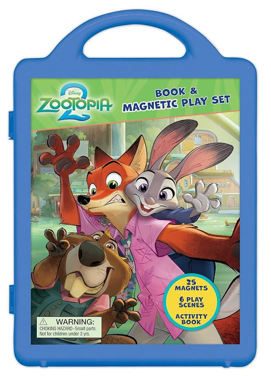 Zootopia 2: Book and Magnetic Play Set cover image