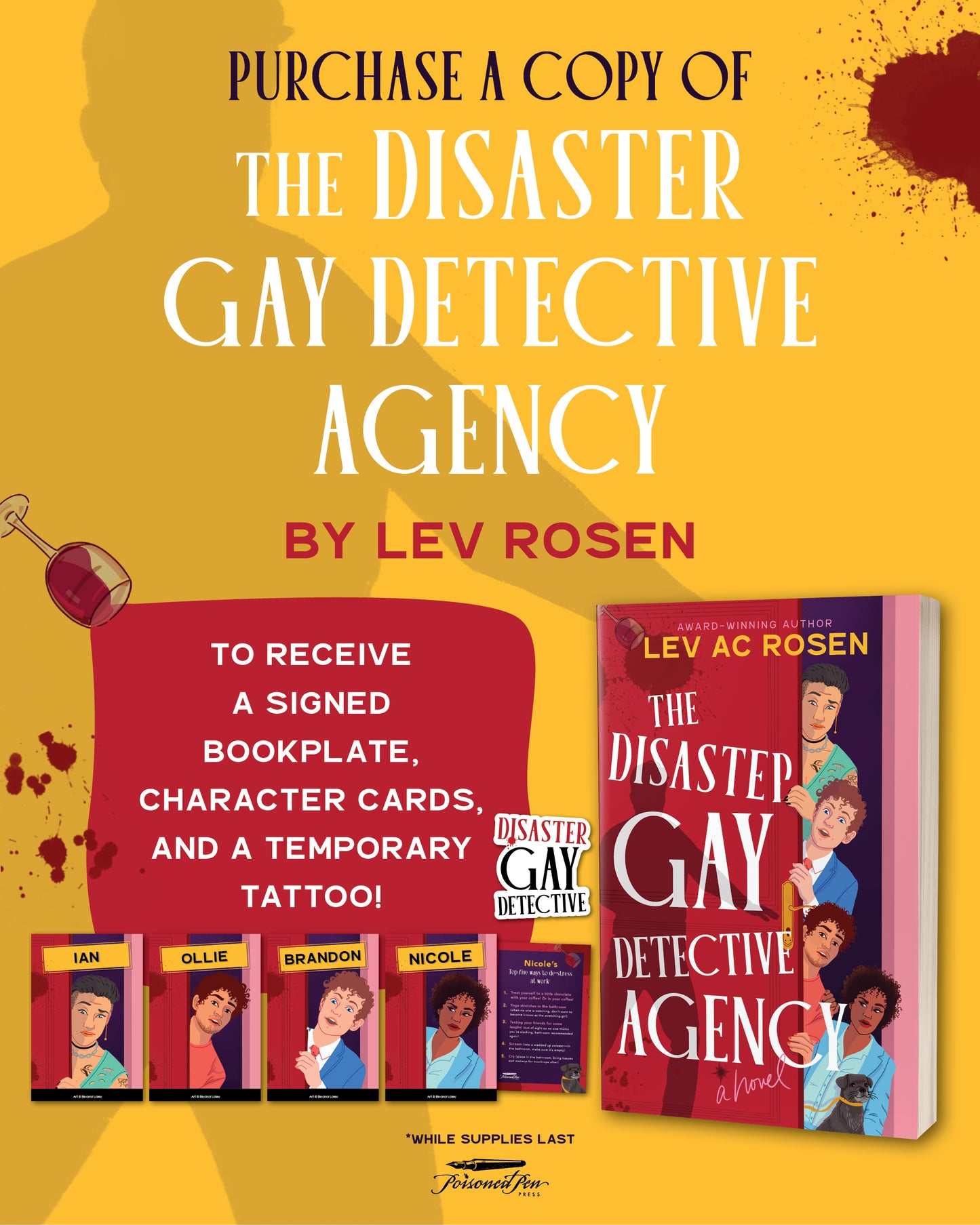 The Disaster Gay Detective Agency: A Novel
