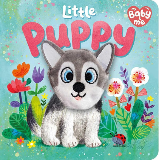 Little Puppy: My Baby & Me Finger Puppet Board Book cover image