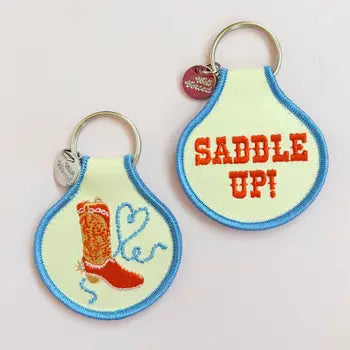 Embroidered Keychain