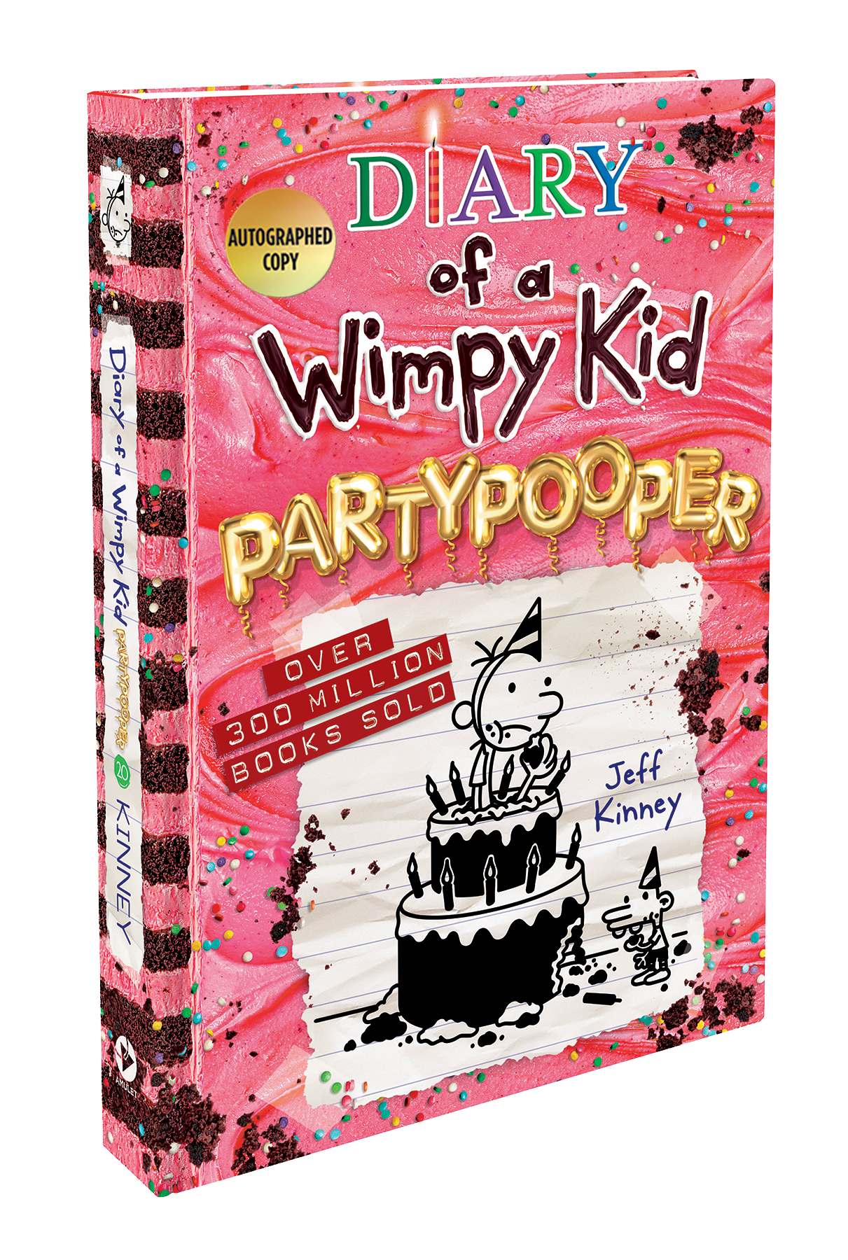 Partypooper (Diary of a Wimpy Kid) Indie Bookstore Exclusive Edition *SIGNED COPY*