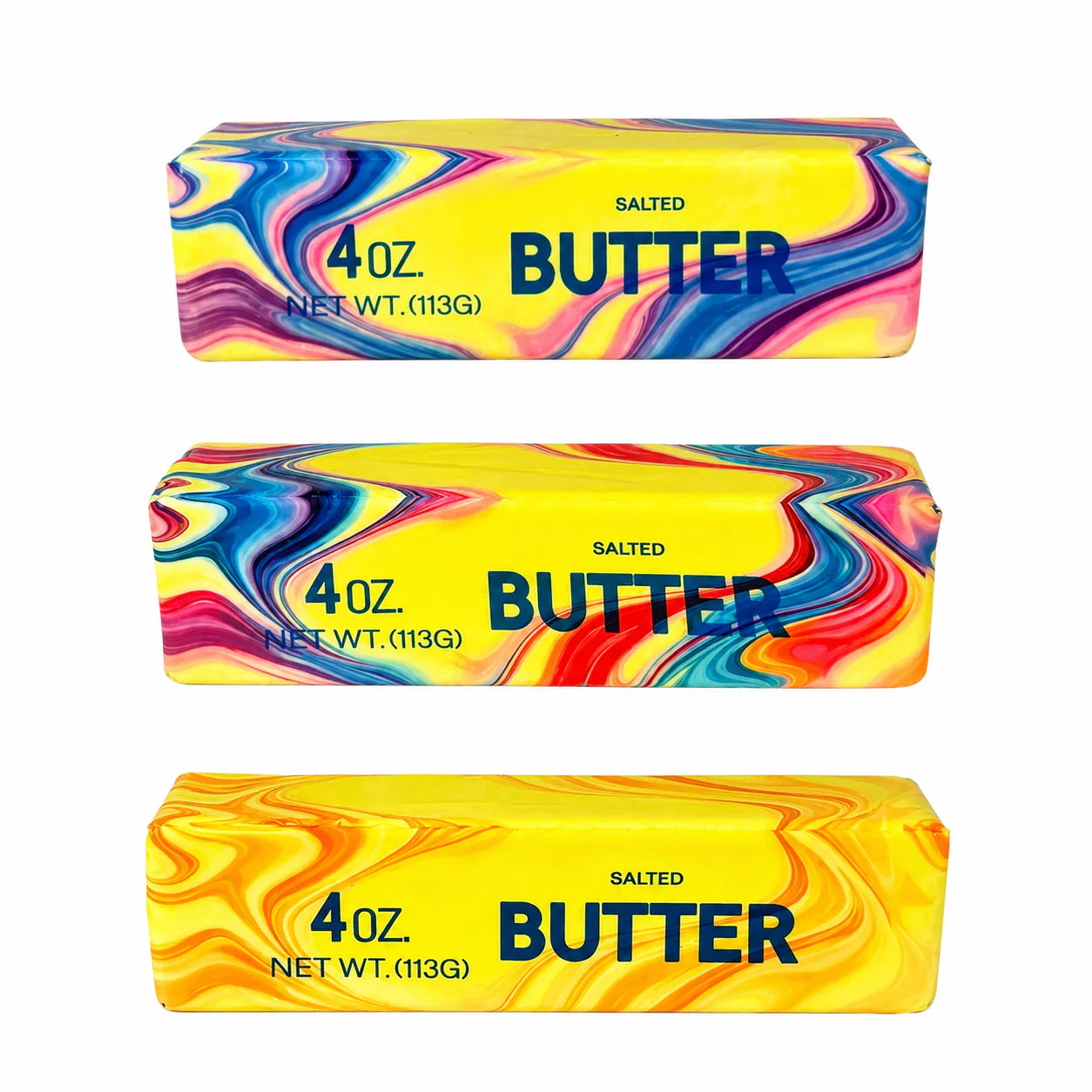 Tie Dye 4oz Butter Squishy
