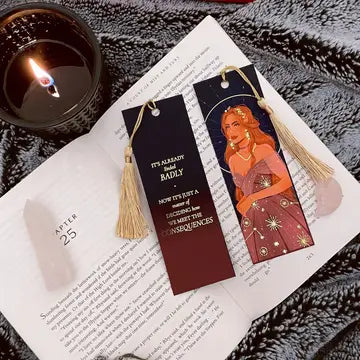 Bookish Art Bookmarks