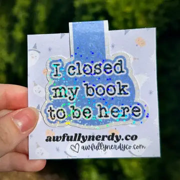Awfullynerdy.co Magnetic Bookmark