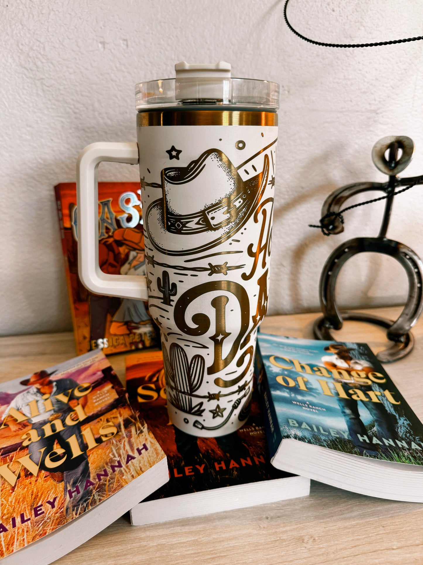 Howdy Darlin 40oz Engraved Tumbler